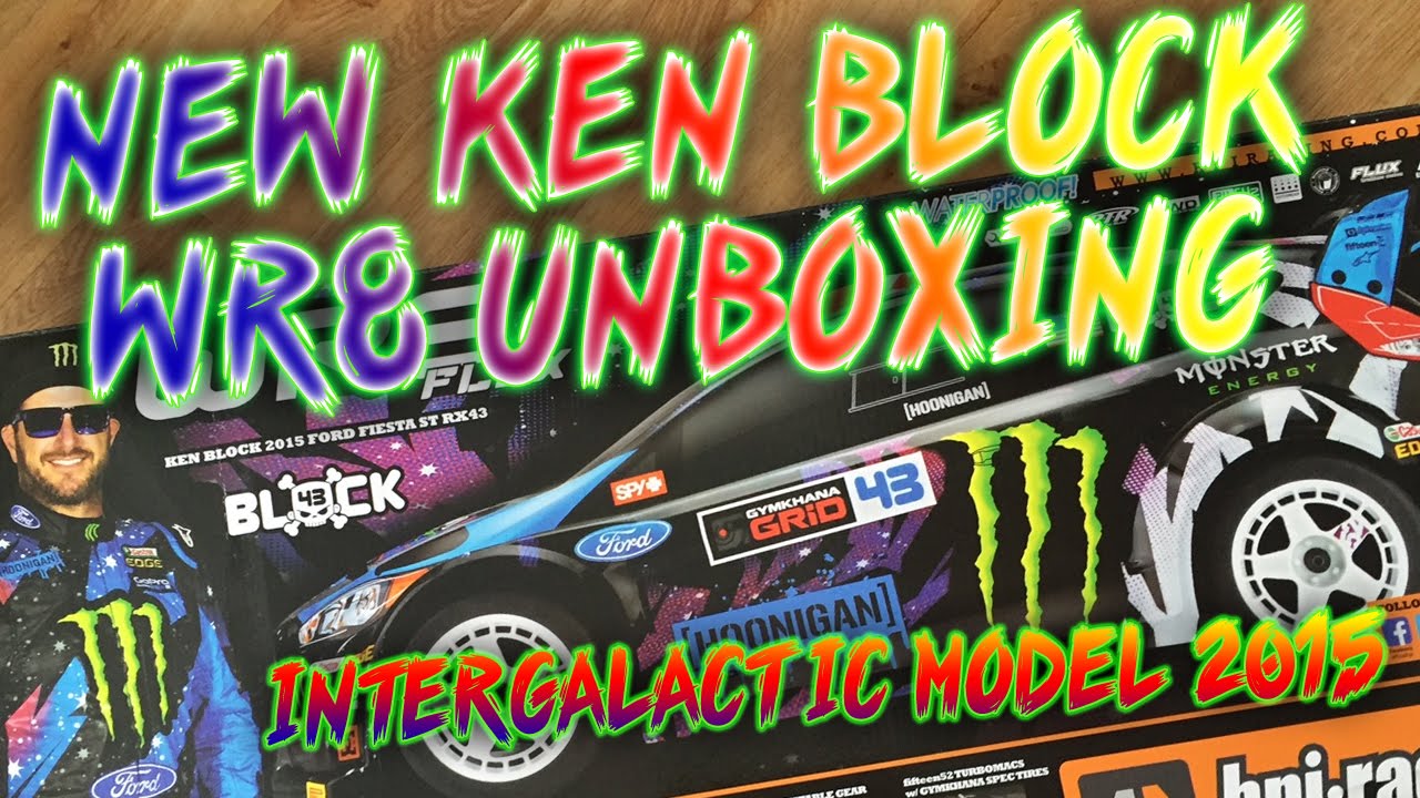 HPI Ken Block WR8 Intergalactic Fiesta ST RX43 WR8 Flux Unboxing
