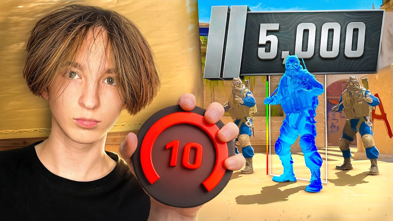10 ЛВЛ ФЕЙСИТА ЗАШЕЛ на 5.000 РЕЙТИНГА в CS2