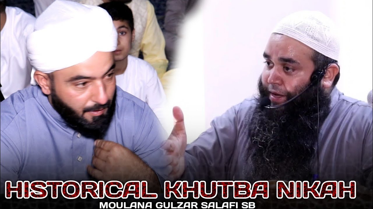 Must watch•Historical Khutba Nikah•Moulana Gulzar Salafi sb #feel_the_islam