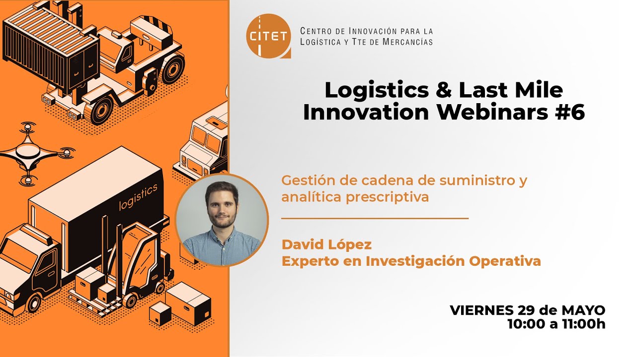 Webinar: Gestión de cadena de suministro y analítica prescriptiva