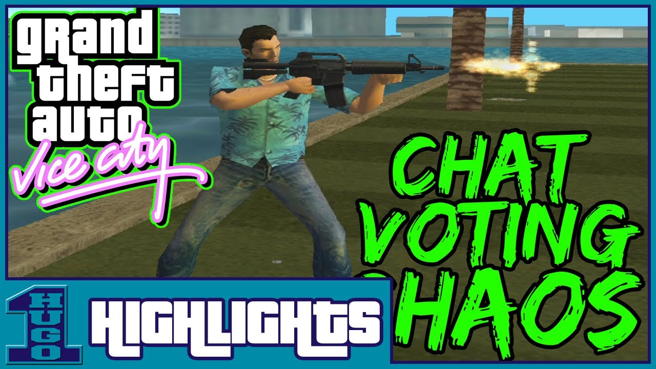 GTA Speedrun Fails and Funny Moments #71 - GTA Vice City Chat Voting Chaos Mod Highlights