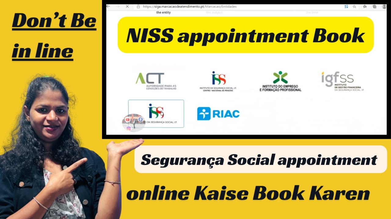 How Can Book Segurança Social Appointment Online || NISS Number Appointment Book Online