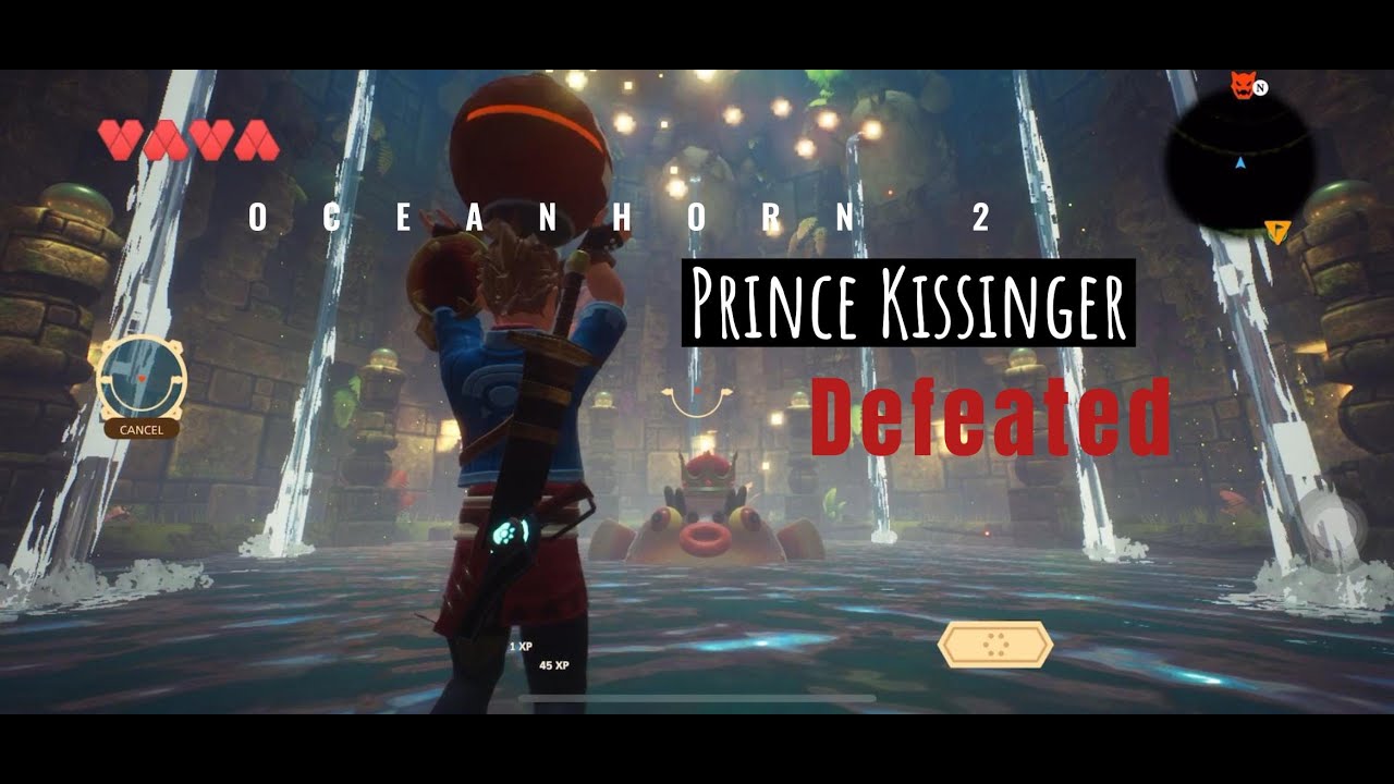 Oceanhorn 2 - Defeating Prince Kissinger and Marsh Palace