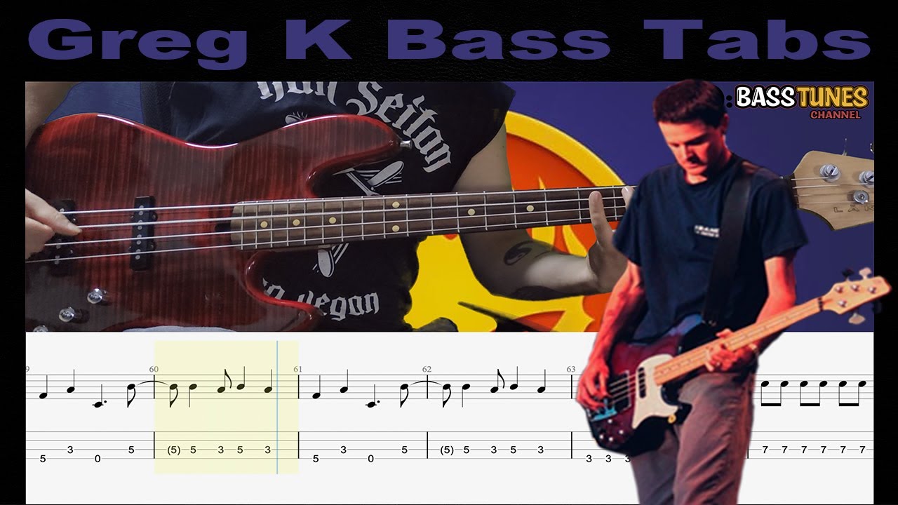 The Offspring - Original prankster BASS COVER (with Tabs and Sheet)