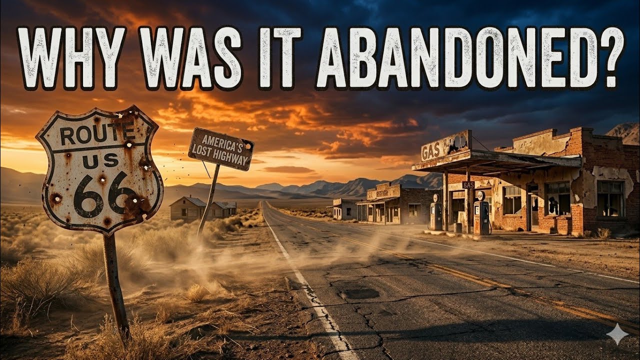 Why Route 66 Was Abandoned // The Untold Story // Explain by the moxon fact