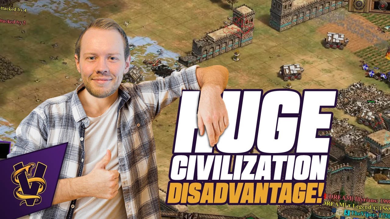 2v2 Arena Deathmatch | Huge Civilization Disadvantage!