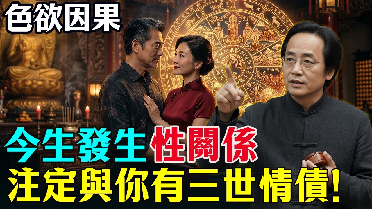 倪海廈：今生一旦發生性關係，便結下三世因果糾纏！這幾種後果逃不掉！#倪海廈 #因果 #婚姻關係 #命理 #心靈暖流 #修行 #易經 #情感  #外遇 #輪迴 #佛教故事 #爛桃花 #冤親債主