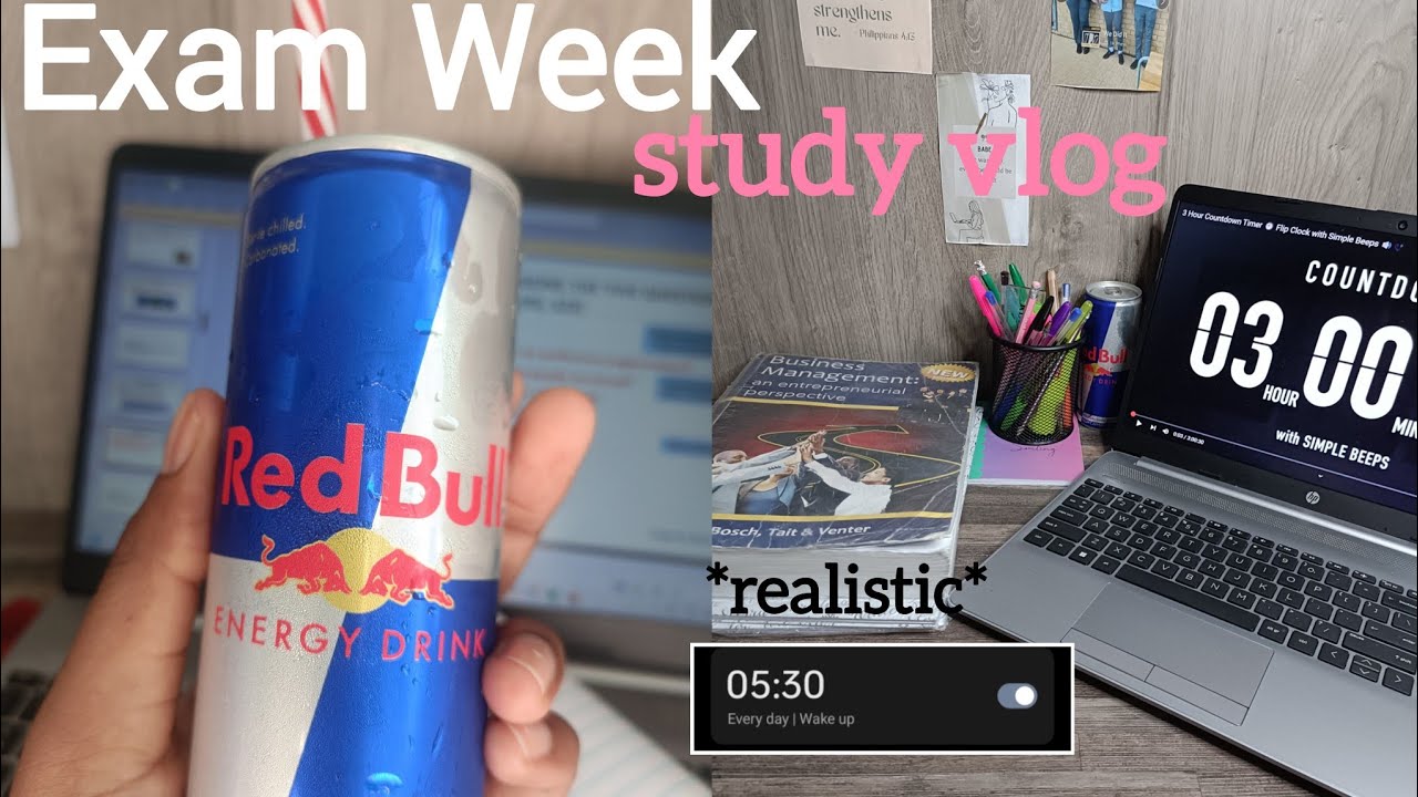 Final exam preparations vlog: study for my last exam