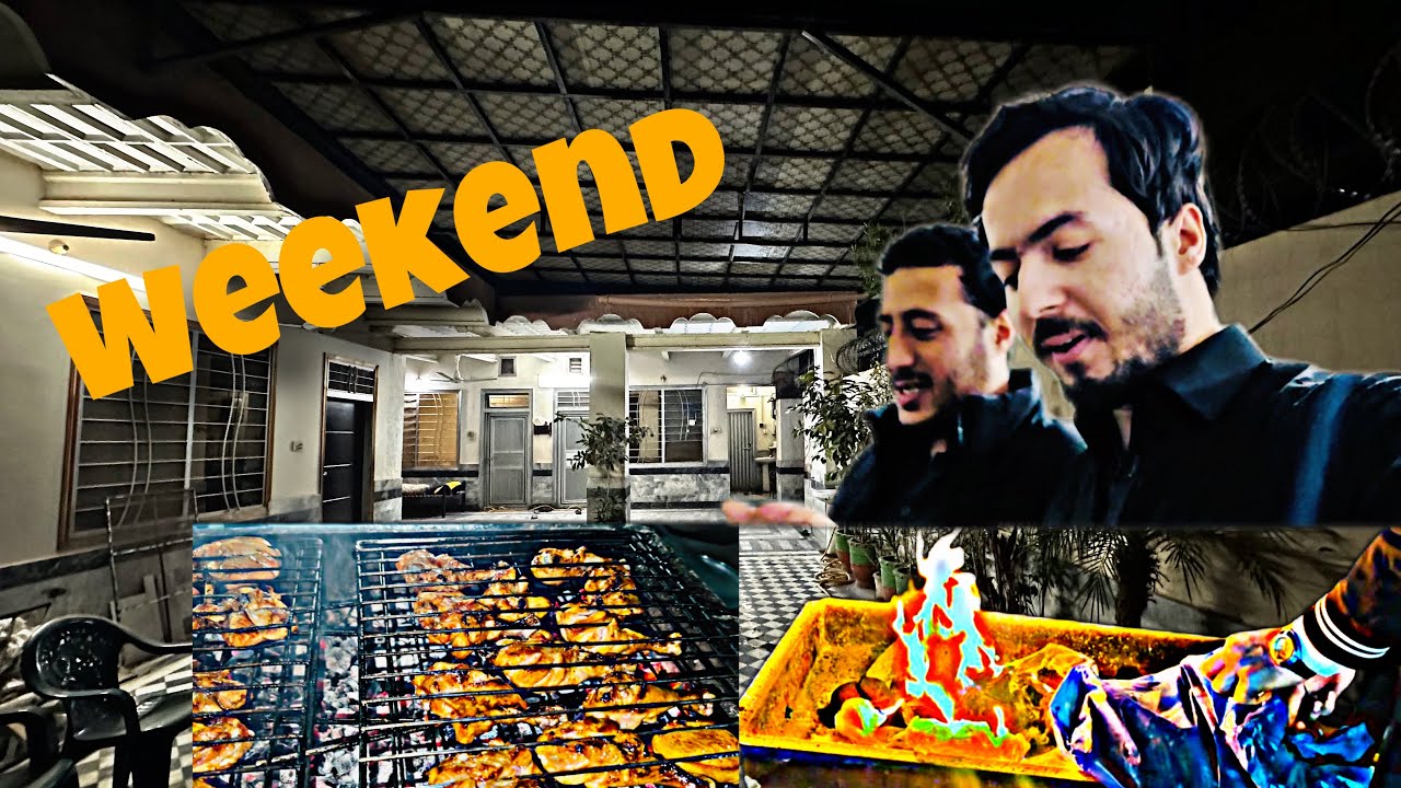 BBQ party with friends | weekend vibes