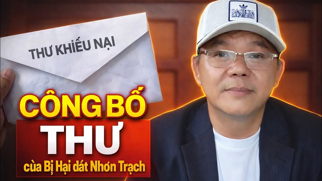 C&ocirc;ng bố Thư bị hại Đất Nhơn Trạch! 📝 #Thư #Đất #NhơnTrạch