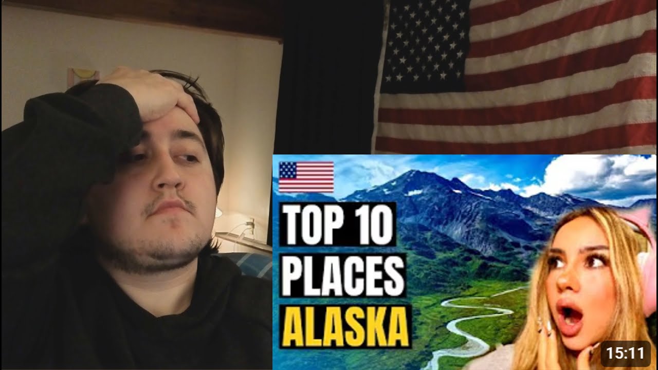 American Reacts to Finnish Girl Reacts to Top 10 Best Places to Visit in Alaska 2026