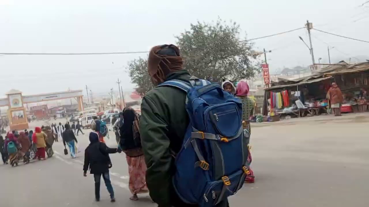 Prayagraj हम  सब लोग ज रहे है नहाने 