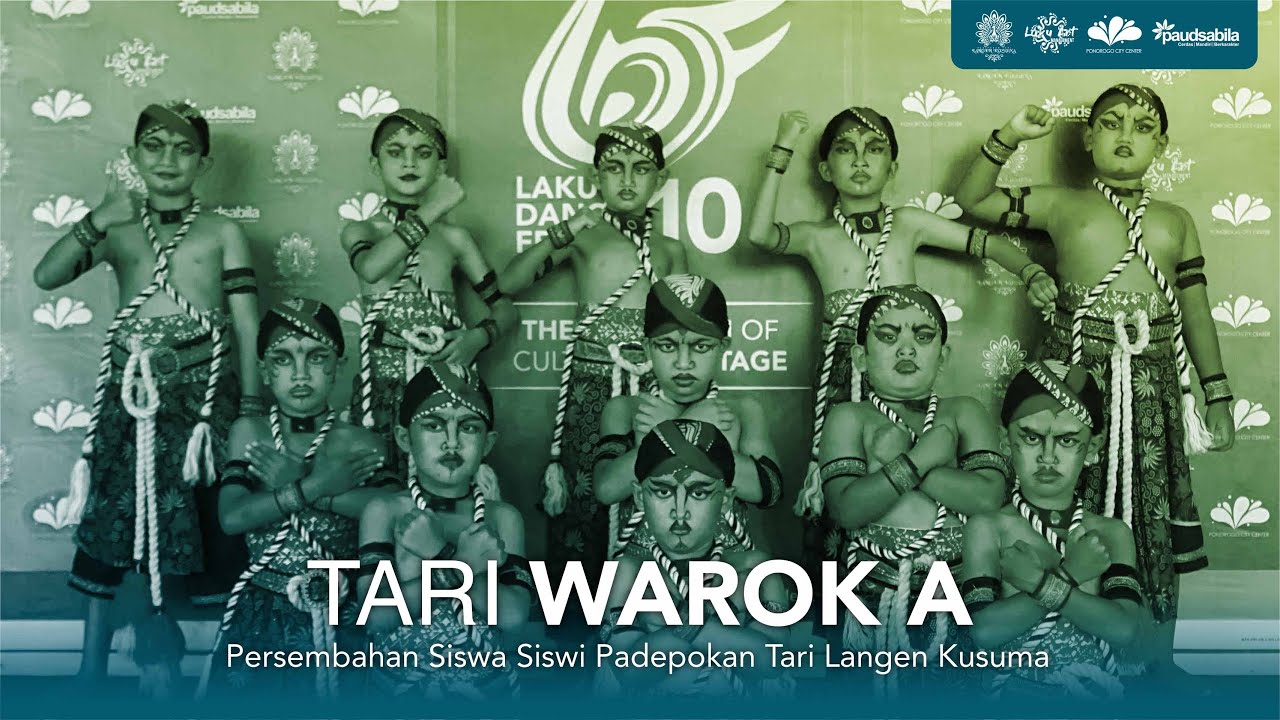 TARI WAROK A - Laku Dance Festival 10 Tahun 2024 - Padepokan Tari Langen Kusuma
