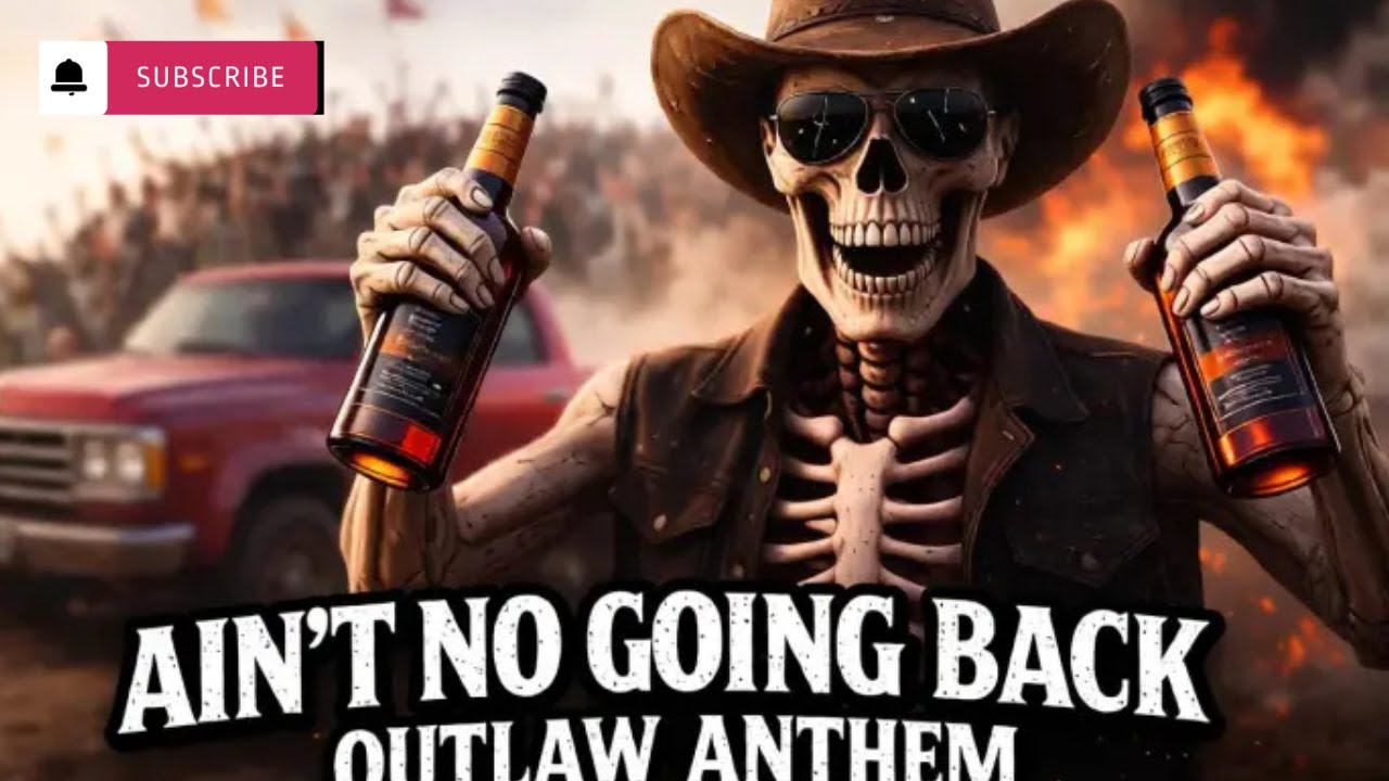 No Law Past the Fireline 🔥 Skeleton Outlaw Mix | Dark Country • Southern Rock • Country Rap