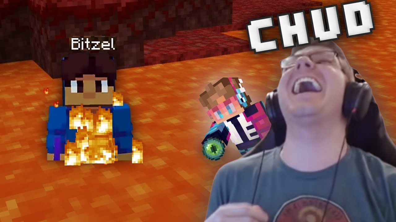 Feinberg coaches a Minecraft Noob to Speedrun Minecraft (for Mid-Offs S03) | ft. Bitzel