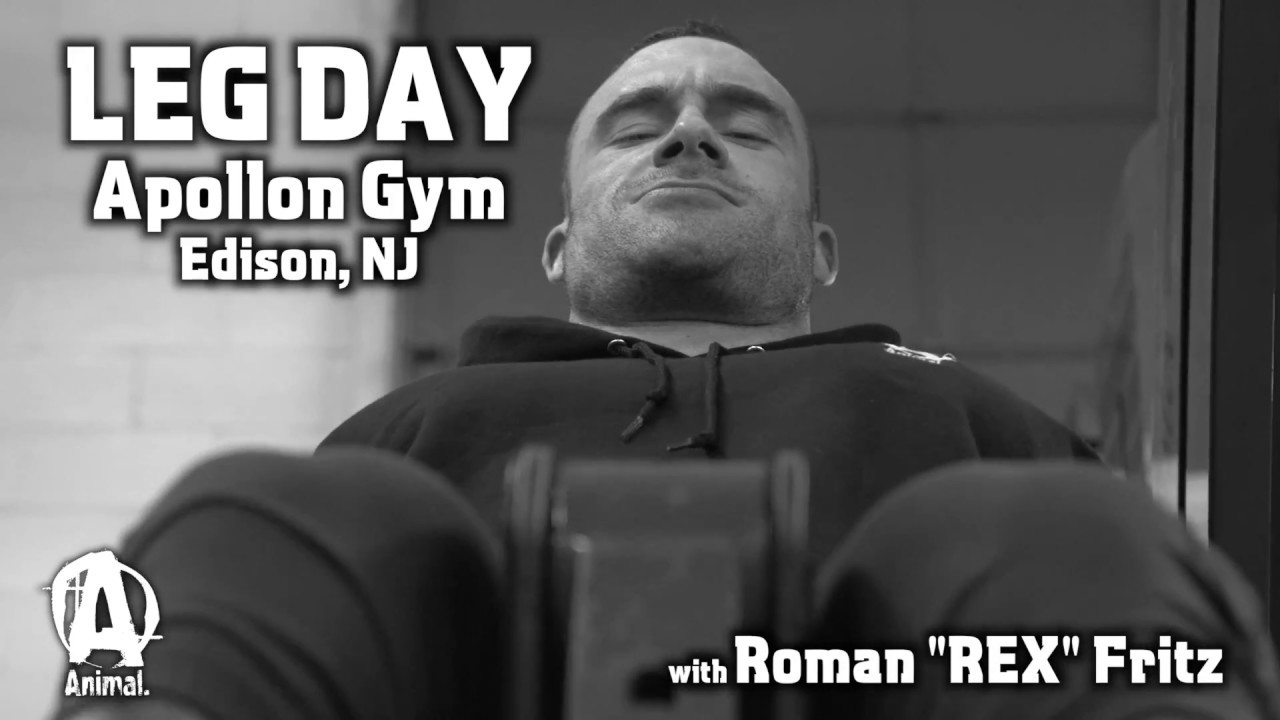 LEG DAY: Apollon Gym at Edison, NJ with Roman 