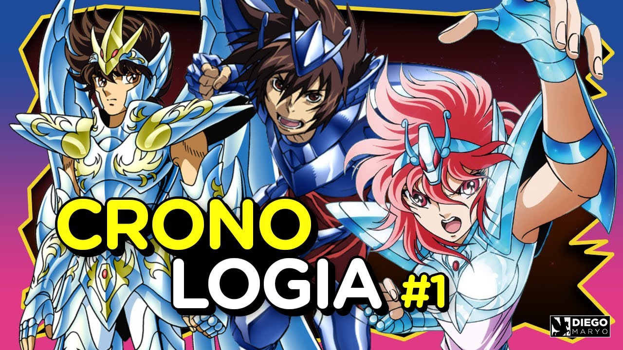A CRONOLOGIA de SAINT SEIYA | A mais completa e atualizada com todas as Sagas!