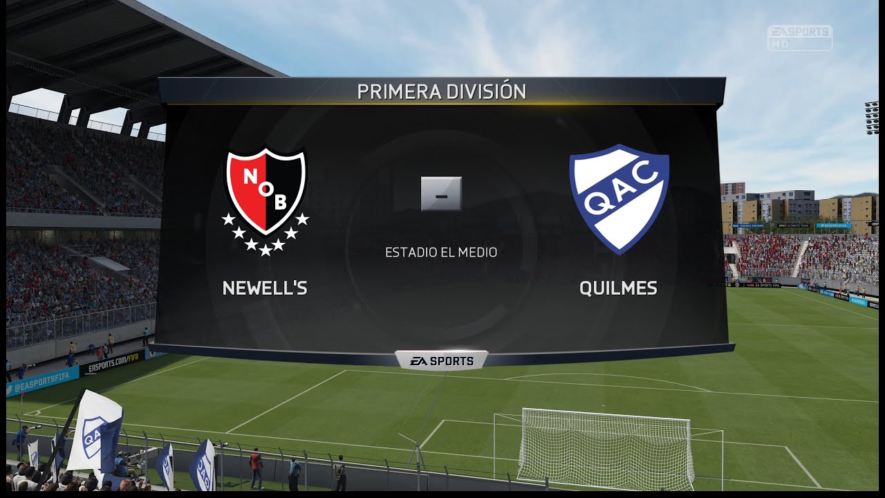 Fifa 15 Чемпионат Аргентины первый тур Newell,s - Quilmes