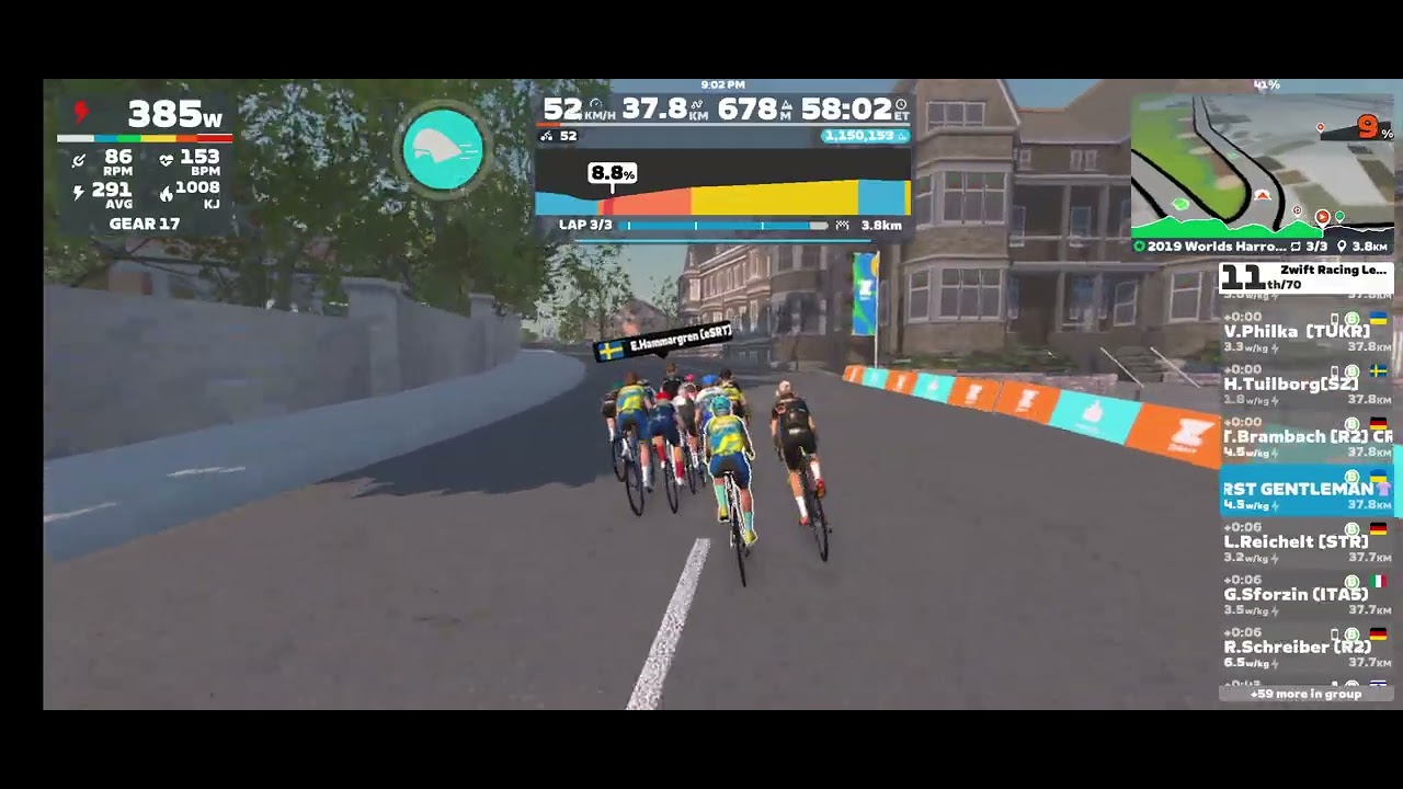 Race: Zwift Racing League: Redline Rally - Open Lime League Division3 (B) 