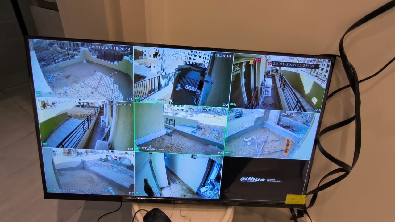 شرح تفعيل خاصية الانذار الصوتى والضوئى على أجهزة داهوا Dahua