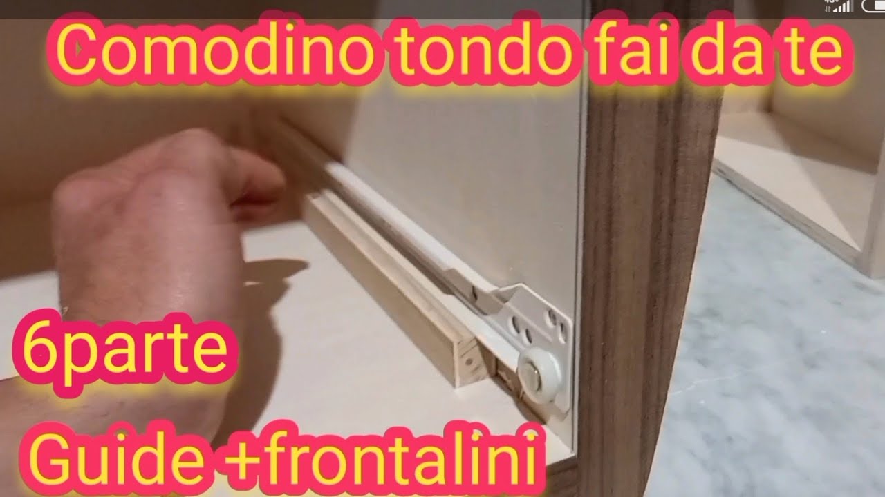 Comodino tondo fai da te guide+frontalini