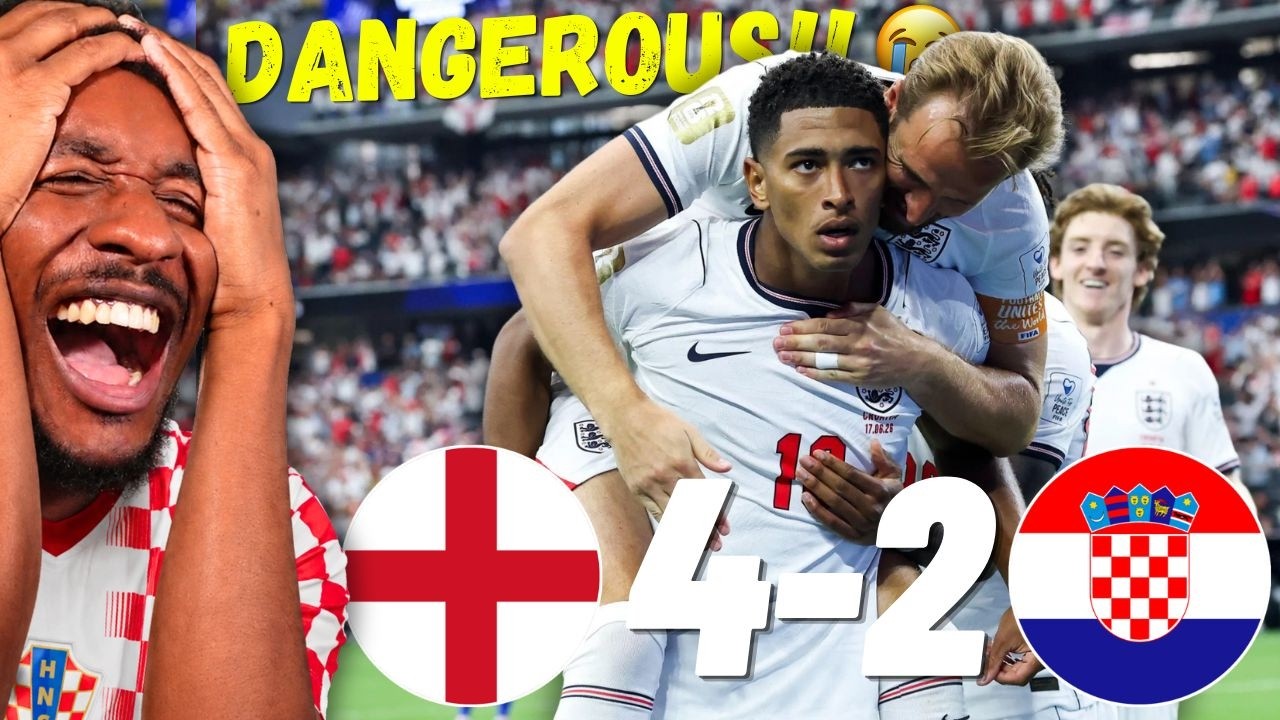 Them England Boys Look SCARY!!! 😭🔥 | England 🇬🇧 4-2 🇭🇷 Croatia World Cup LIVE Reaction