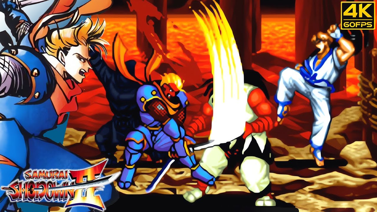 Samurai Shodown II - Galford (Arcade / 1994) 4K 60FPS
