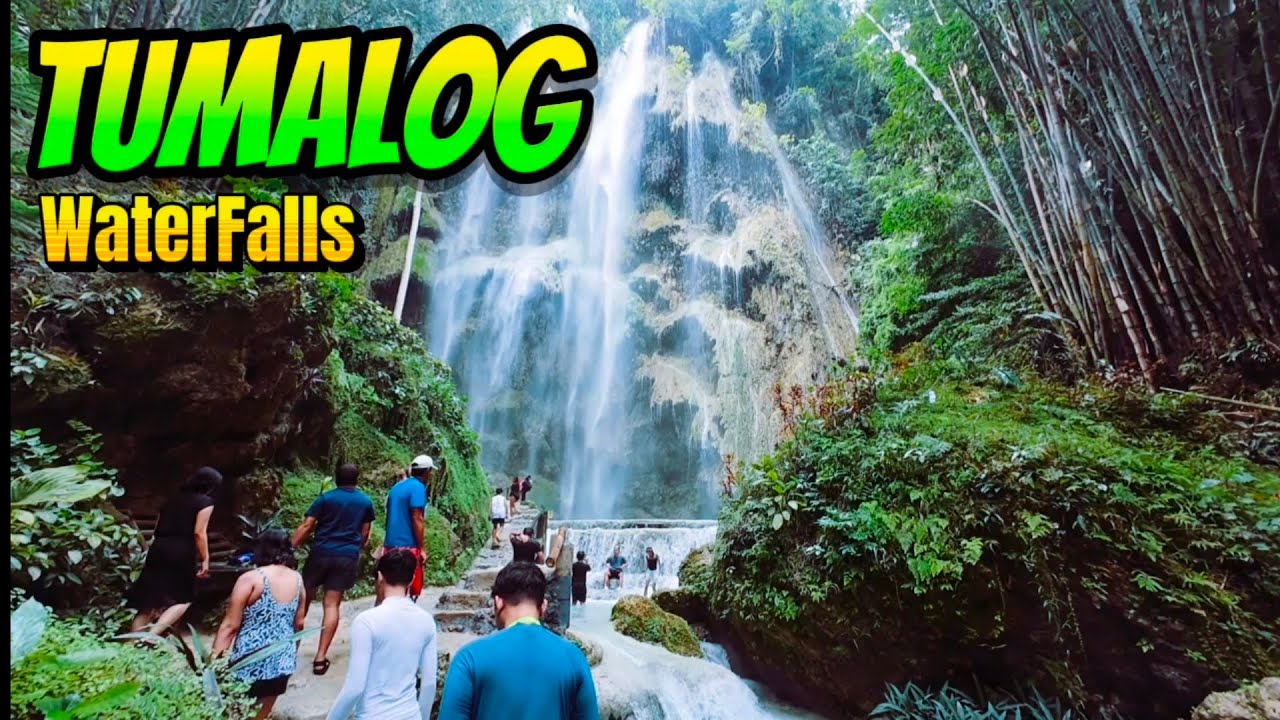 Tumalog Falls in Oslob Cebu 