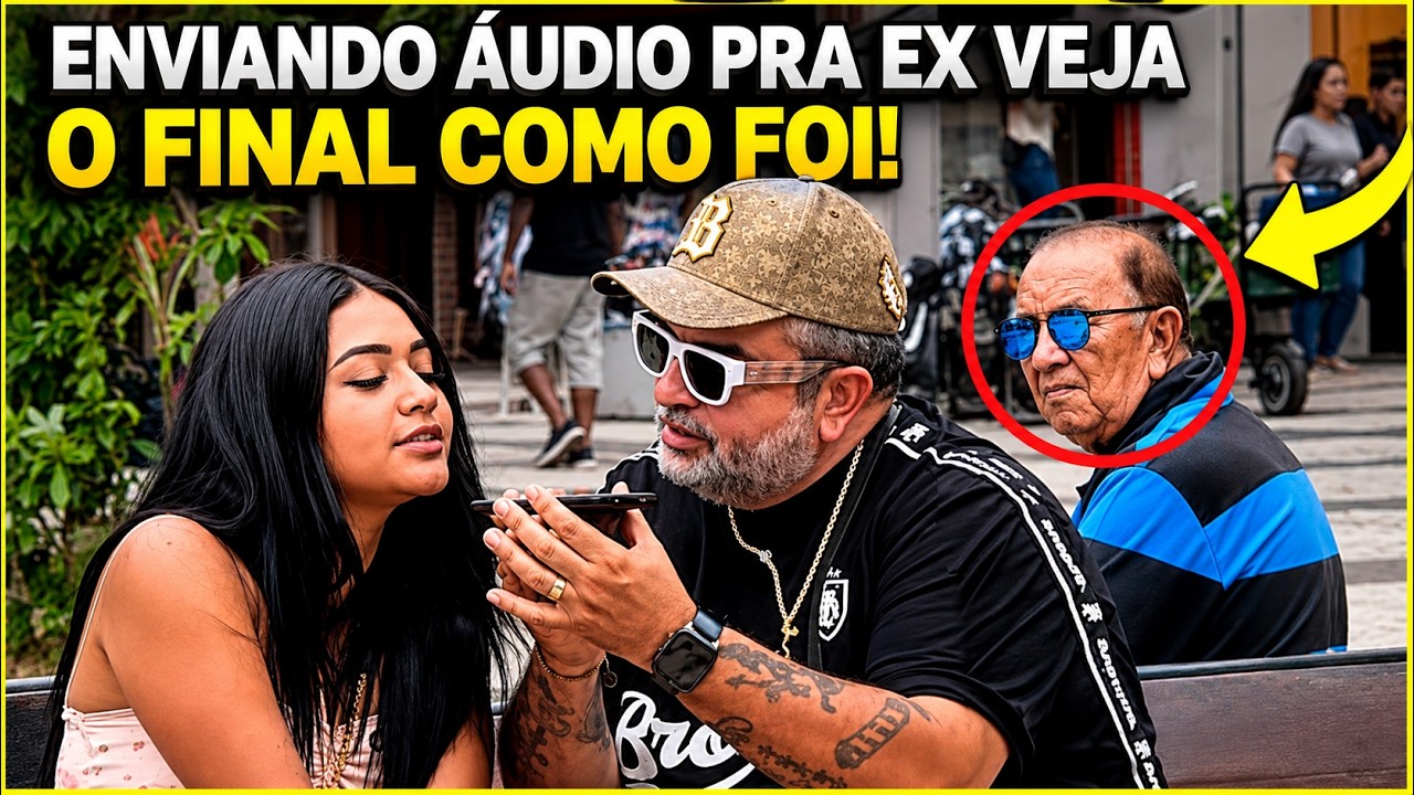 🤯 ENVIANDO ÁUDIO PRA EX VEJA O FINAL COMO FOI… NÃO ACREDITEI NO QUE ELA FEZ! #pegadinhas #viral