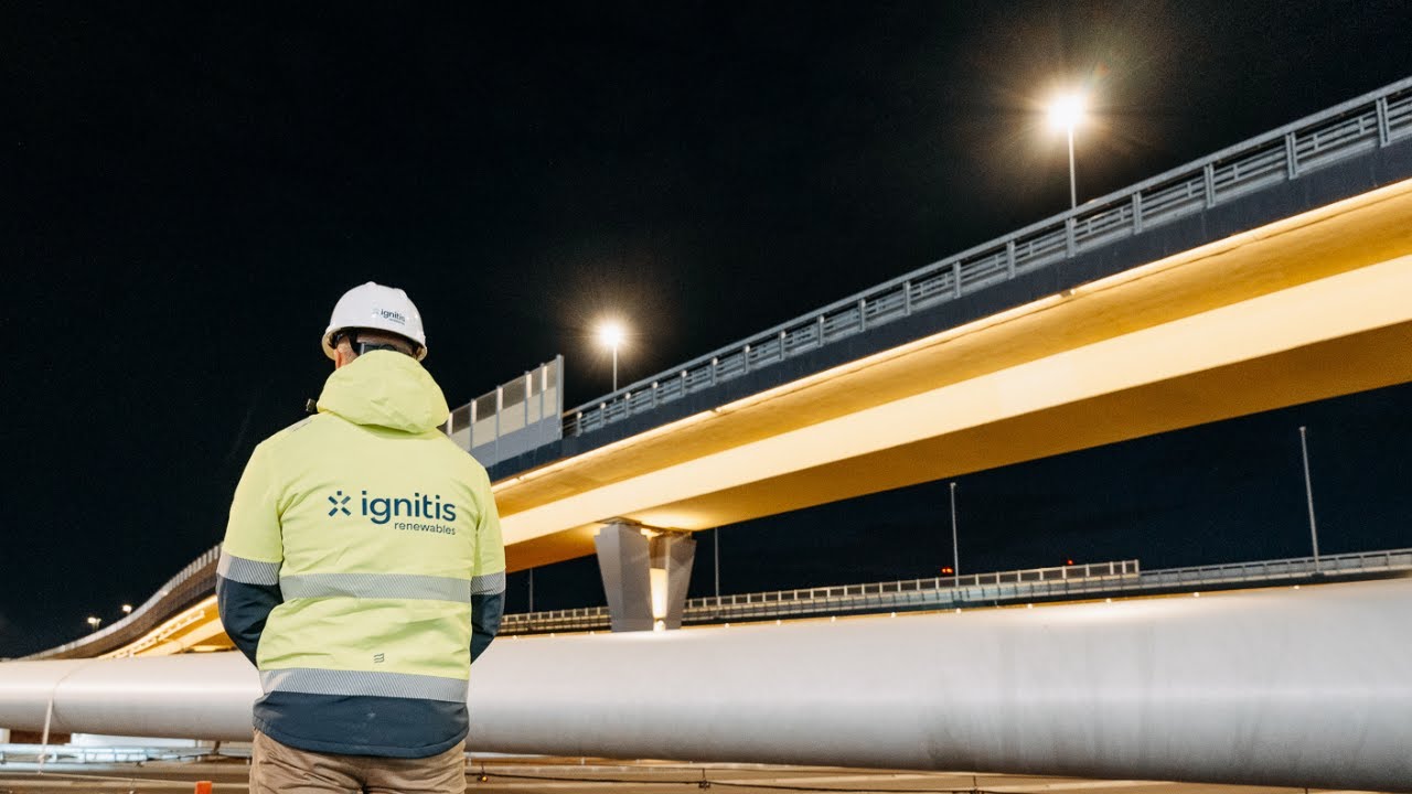 Milžiniškos detalės keliauja į didžiausią „Ignitis renewables“ vėjo elektrinių parką Baltijos šalyse