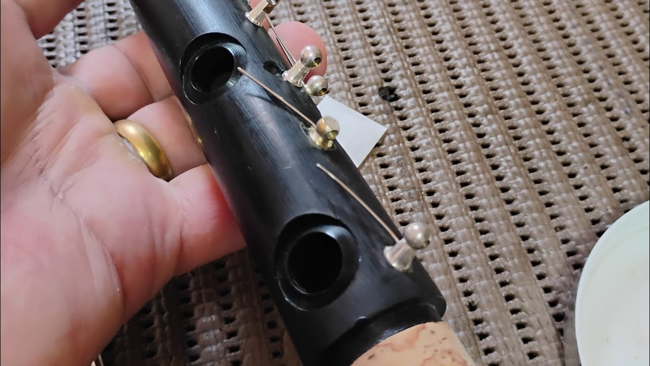 Como polir cavaletes de clarinete