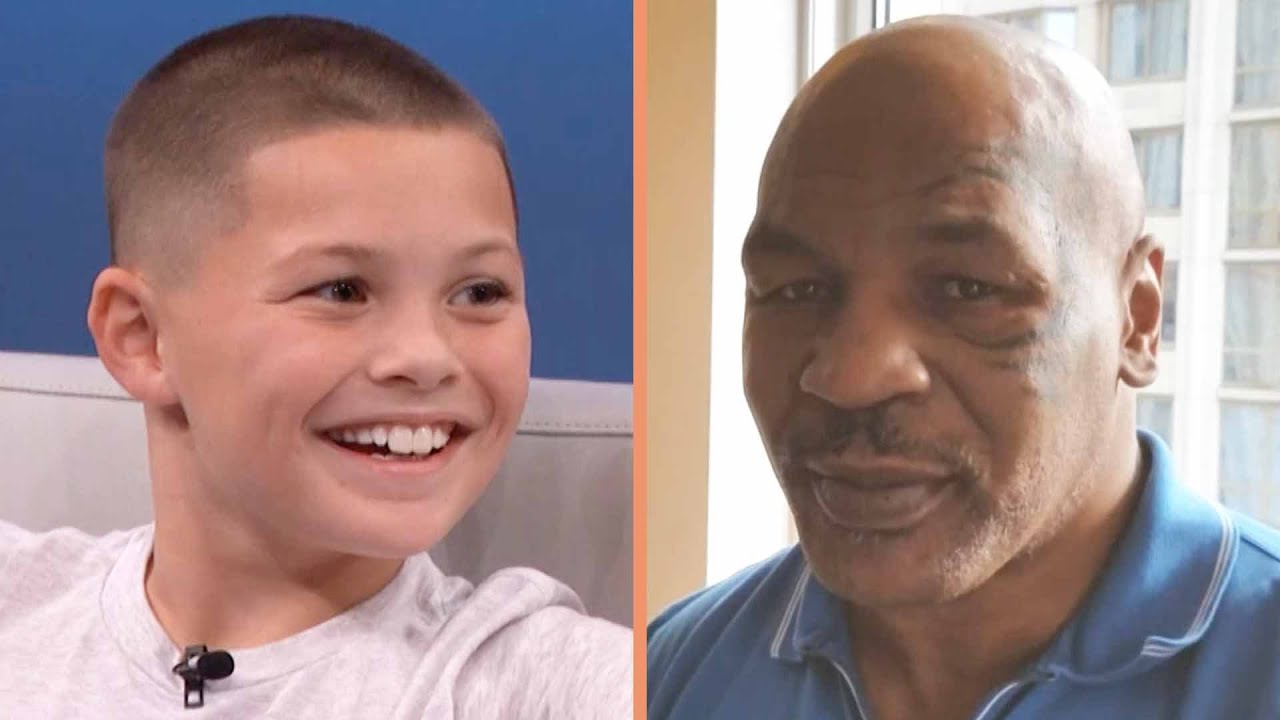 Kid Boxing Prodigy WOWs Mike Tyson! 🤩 II Steve Harvey