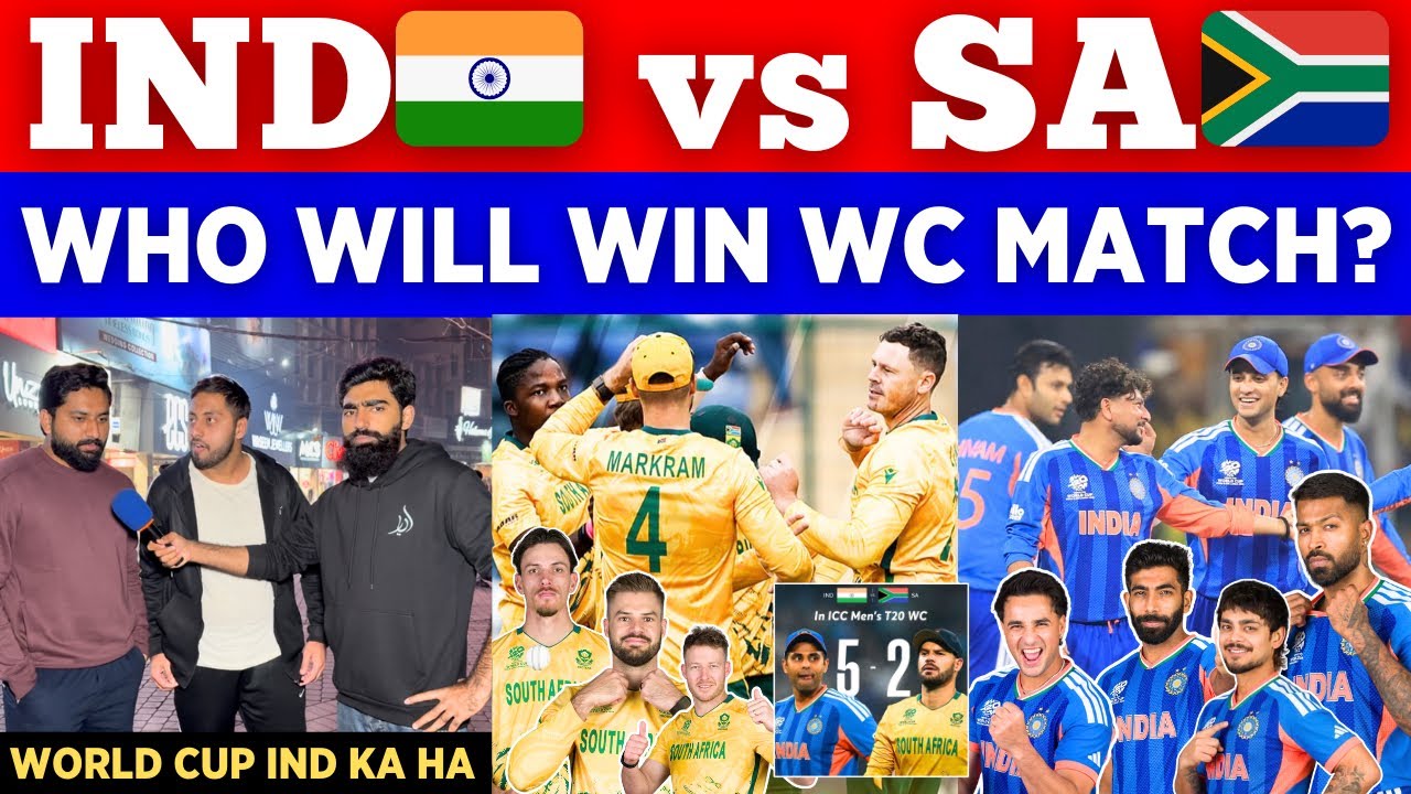 IND 🇮🇳 vs SA 🇿🇦 Who Will Win World Cup Match || India Is Ready For 300 || Pak Public Reactions 