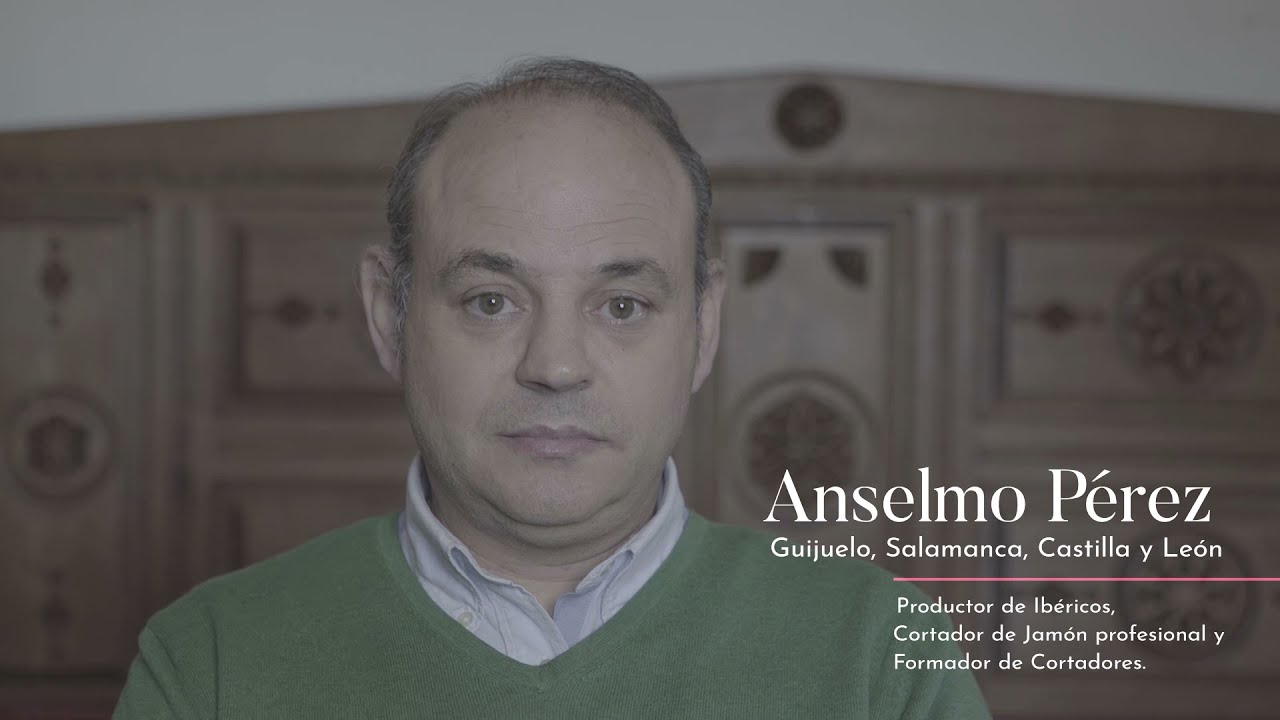 Anselmo Pérez, productor de ibéricos, cortador de jamón y formador (Guijuelo, Castilla y León)