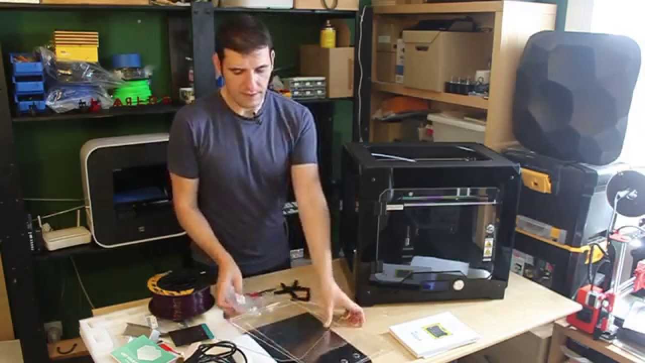 Review - Witbox, impresora 3D - Parte 2/5 - Puesta en marcha