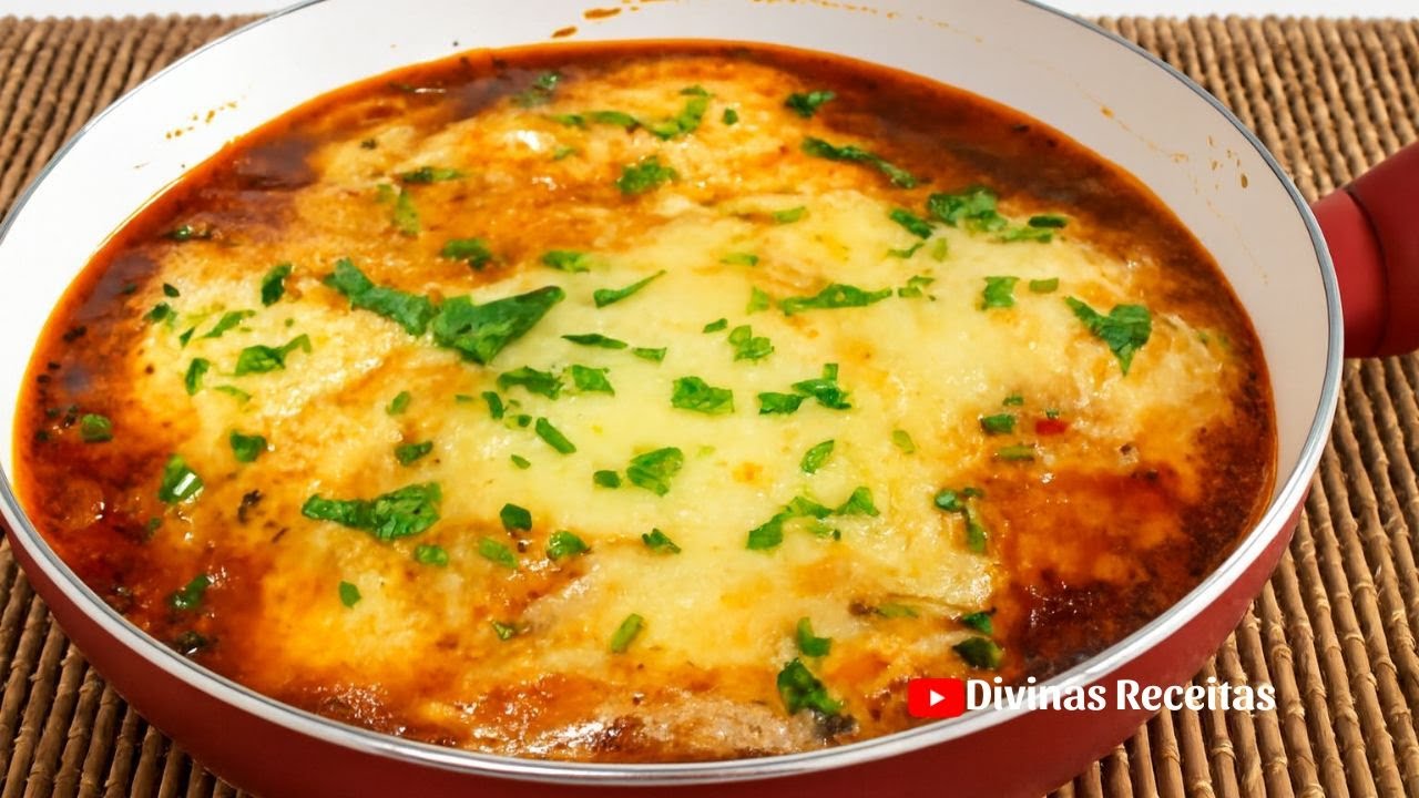 OVOS &Agrave; PARMEGIANA NA FRIGIDEIRA: F&Aacute;CIL DE FAZER E DELICIOSO!