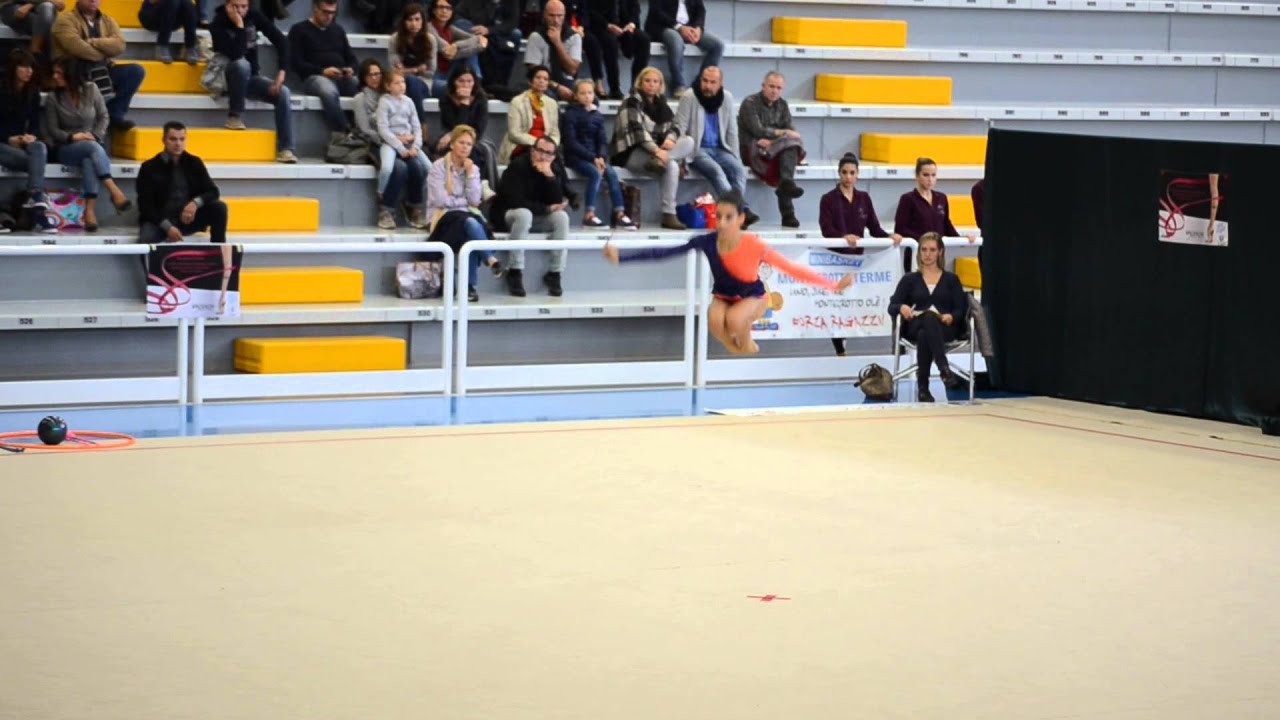 Ginnastica ritmica - Prima prova regionale serie B - 2013 - Montegrotto Terme (Palaberta) - 5 Cerchi