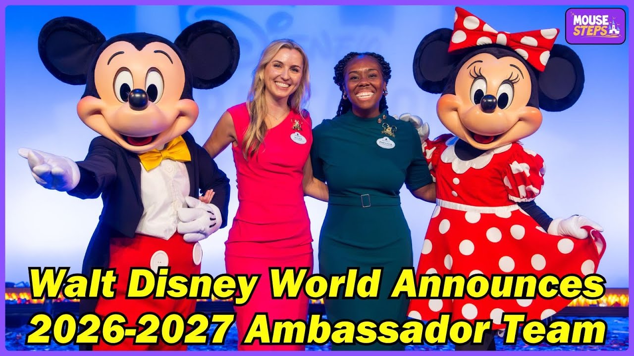 Walt Disney World объявляет о новой команде послов на 2026-2027 годы (официально)