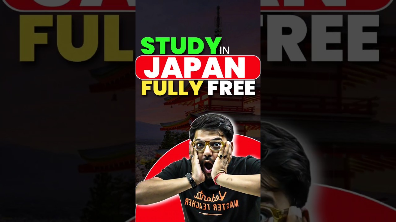 Study in Japan for FREE #japan #mextscholarship #studyinjapan #studyabroadfree #harshsir