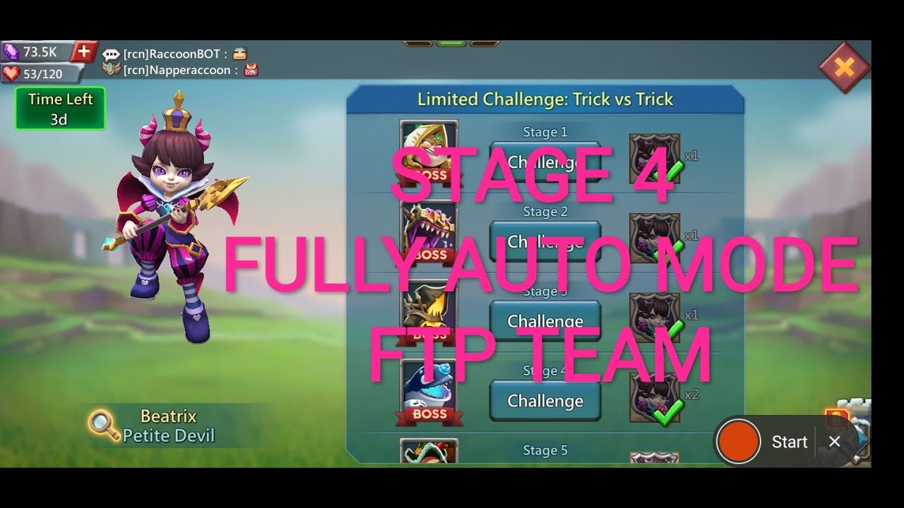 Petite devil | Challenge stage 4 | Fully Auto mode | FTP Team