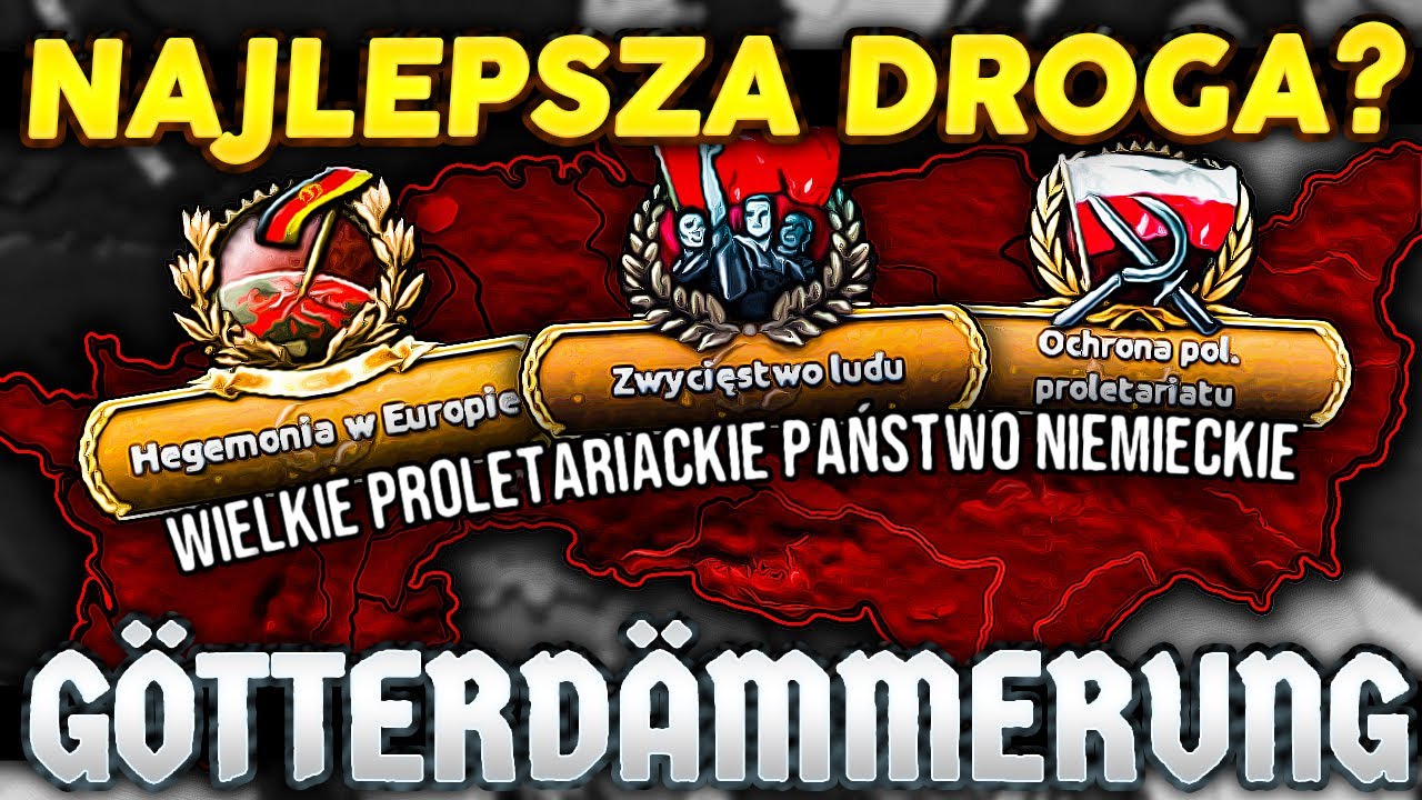 CZY TO NAJSILNIEJSZA DROGA NA NOWYM DRZEWKU NIEMIEC?! (Hearts of Iron IV: Götterdämmerung)