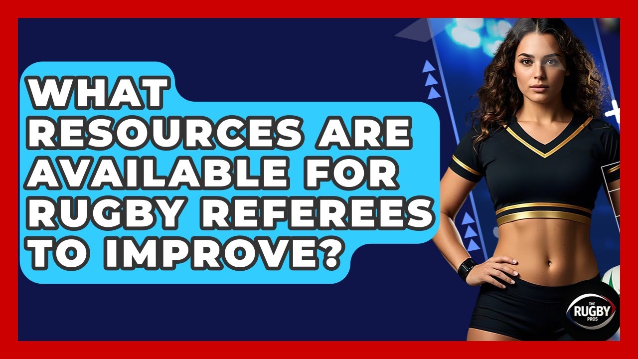 What Resources Are Available For Rugby Referees To Improve? - The Rugby Pros