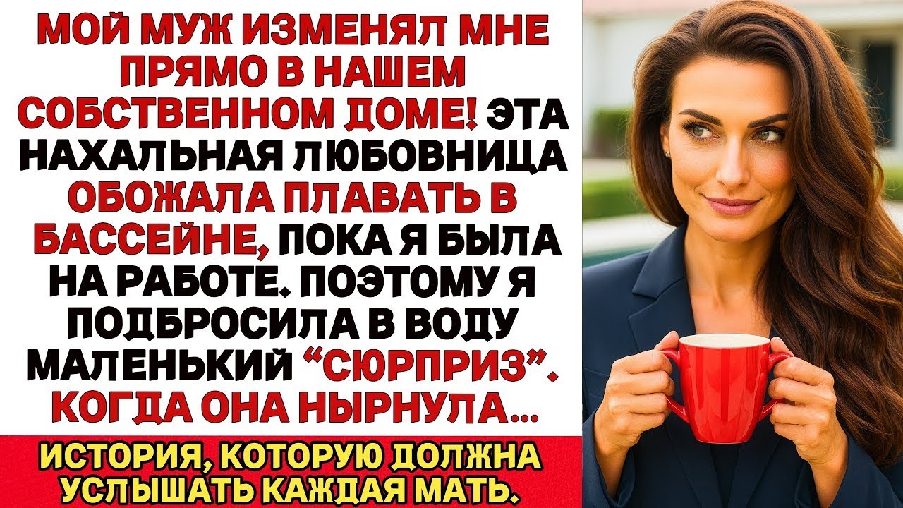 МОЙ МУЖ ИЗМЕНЯЛ МНЕ! ЭТОЙ РАСПУТНИЦЕ НРАВИЛОСЬ ПЛАВАТЬ В БАССЕЙНЕ. ПОЭТОМУ Я ПОСТАВИЛА...