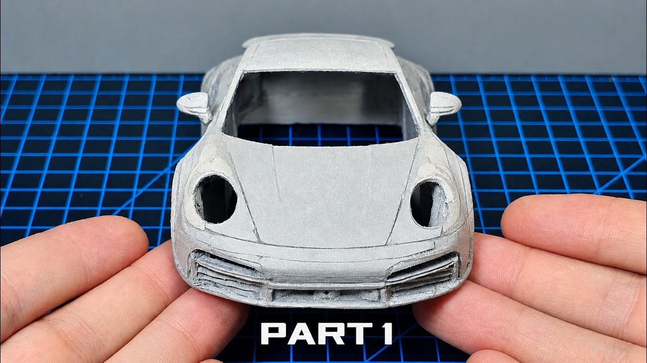 I built a Porsche 911 Turbo S from PVC - Part 1