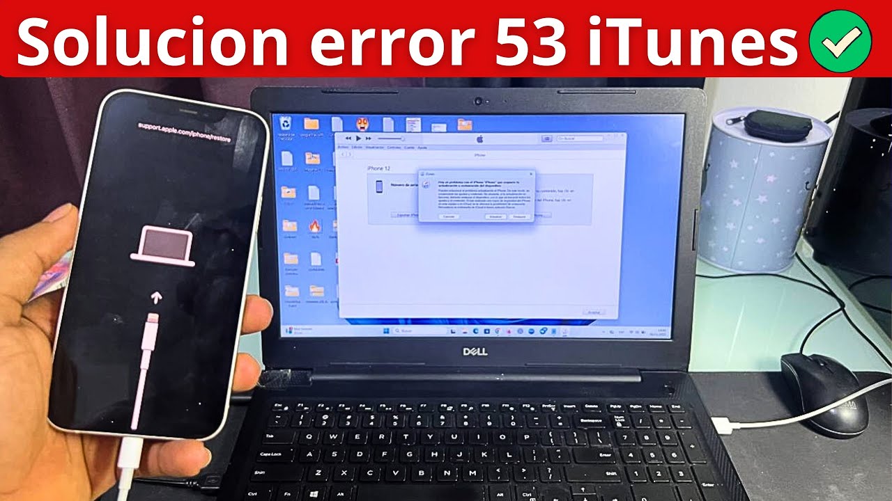 ✅ SOLUCION 2026 | Cómo arreglar el error 53 iTunes en iPhone fácil y rápido
