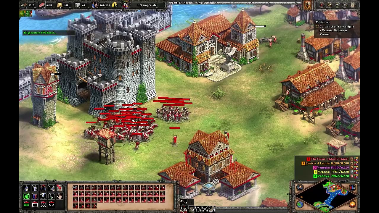 Steam Deck: Age of Empires II Definitive Edition gameplay #1 [The Lombard League]
