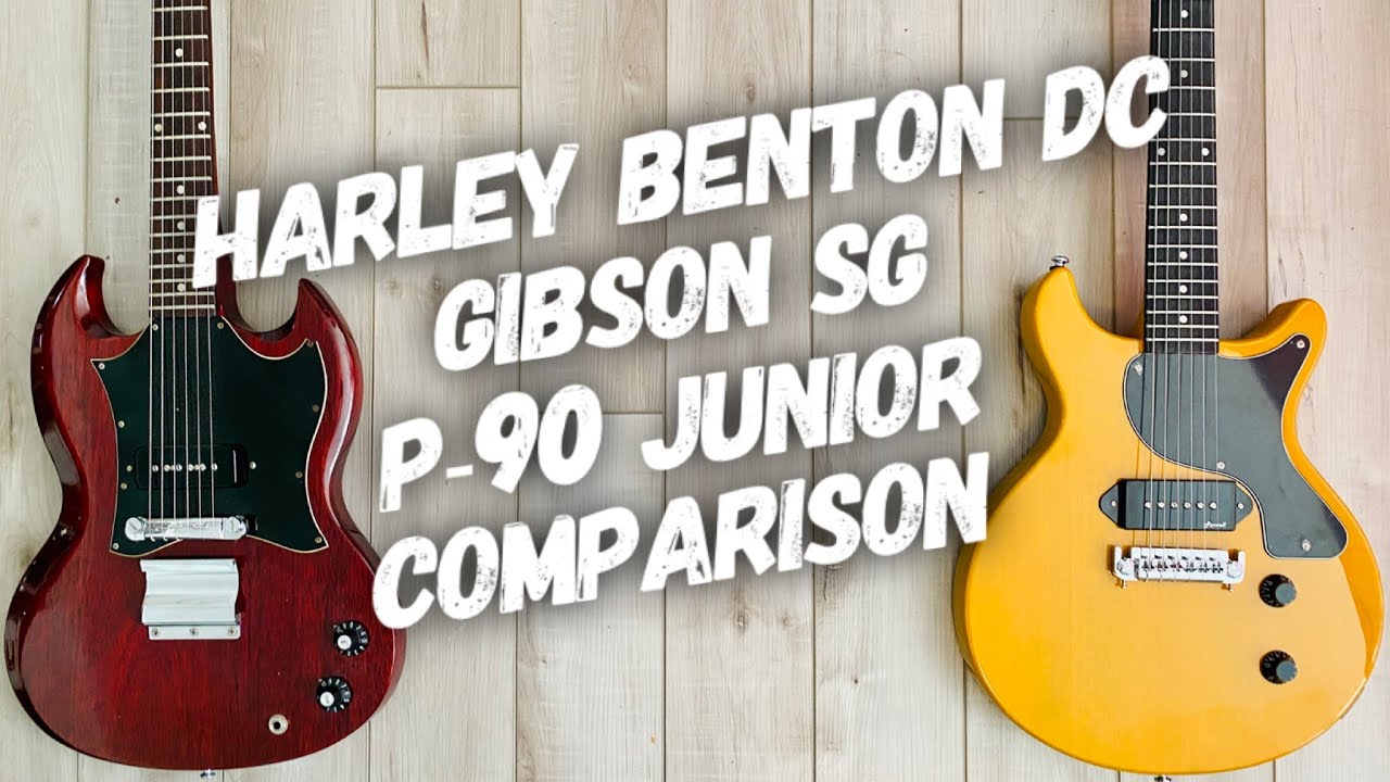 Hows Does a Harley Benton DC Junior Compare to a Gibson SG Junior? Tone Comparison