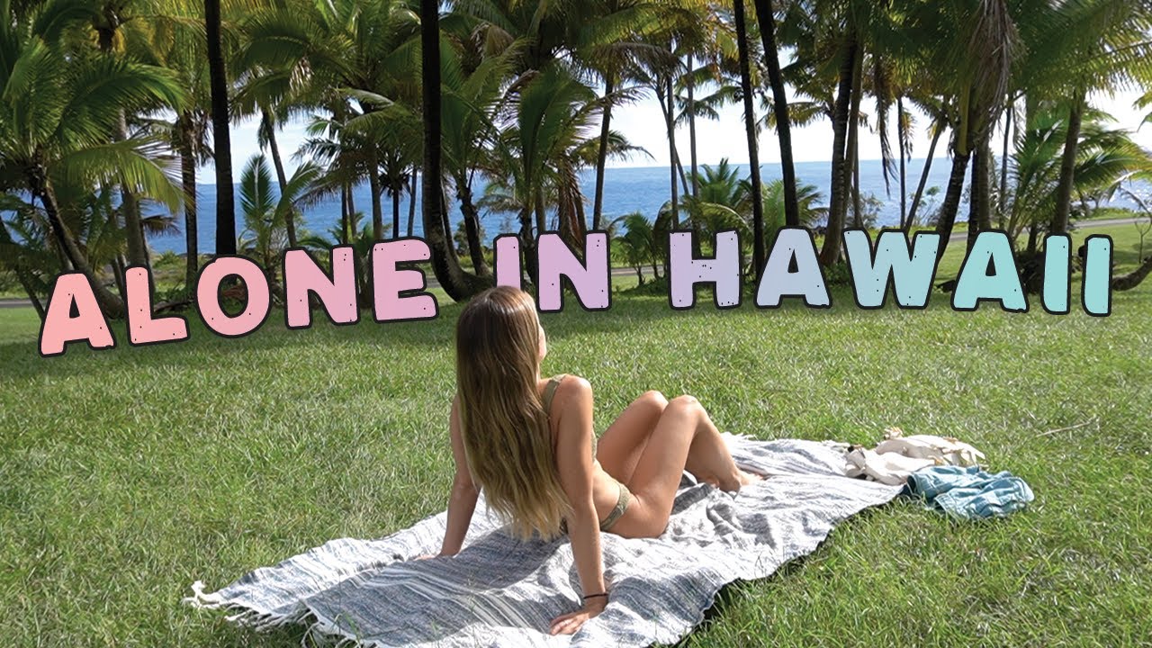 a quiet day alone in hawaii