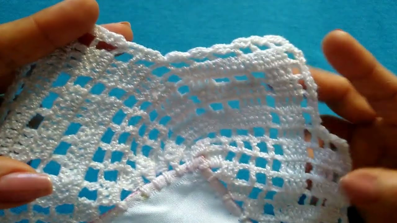 Preciosa puntilla para manteles num 892,paso a paso.#parati #crochet #fypシ #arte #hechoamano