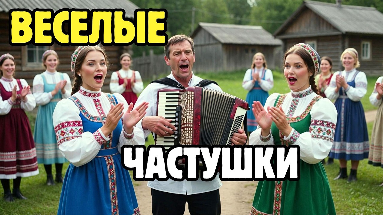 ВЕСЕЛЫЕ ЧАСТУШКИ ПОД ГАРМОНЬ 🔥🔥 ВЕСЕЛО ВСЕМ 🔥🔥